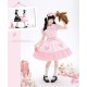 Good Night Mie Mie Three-Tier Polka Dot Blouse and JSK(Pre-Order/2 Colours/Full Payment Without Shipping)